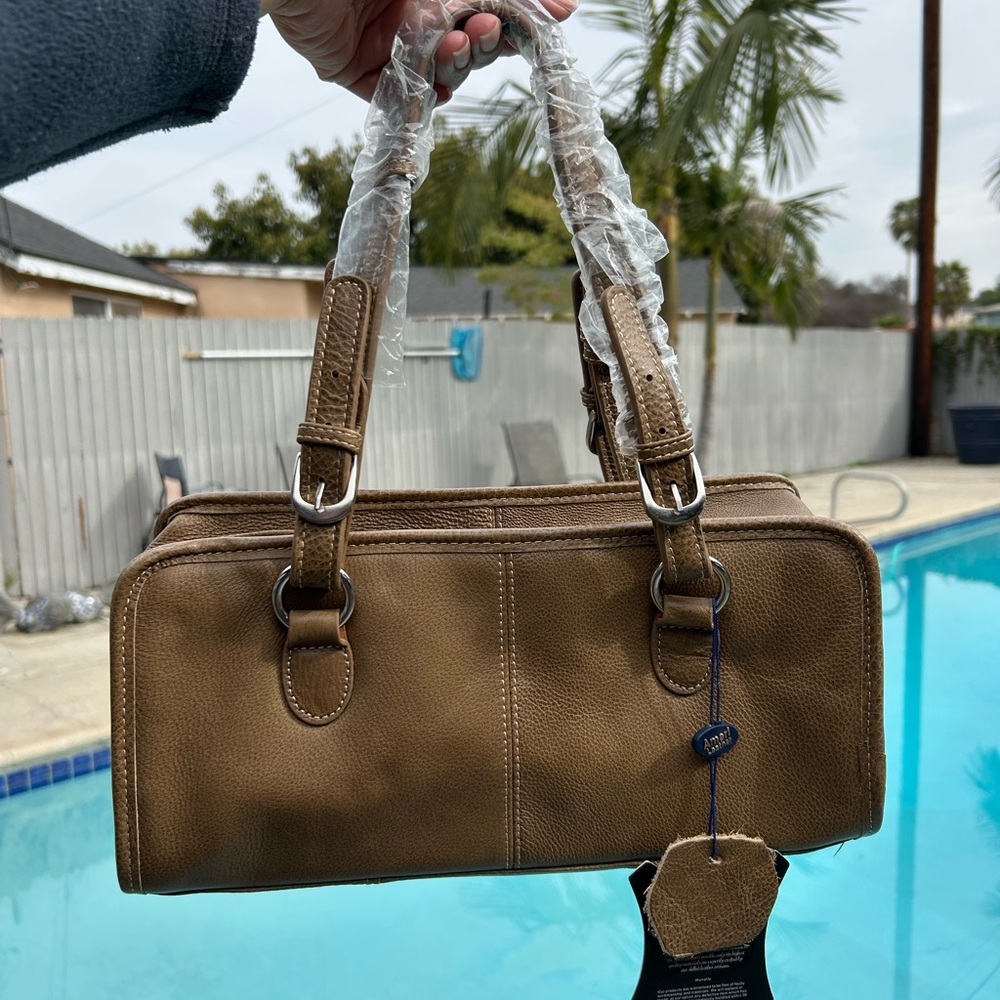 Brown Leather Handbag